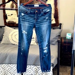 BKE distressed jeans